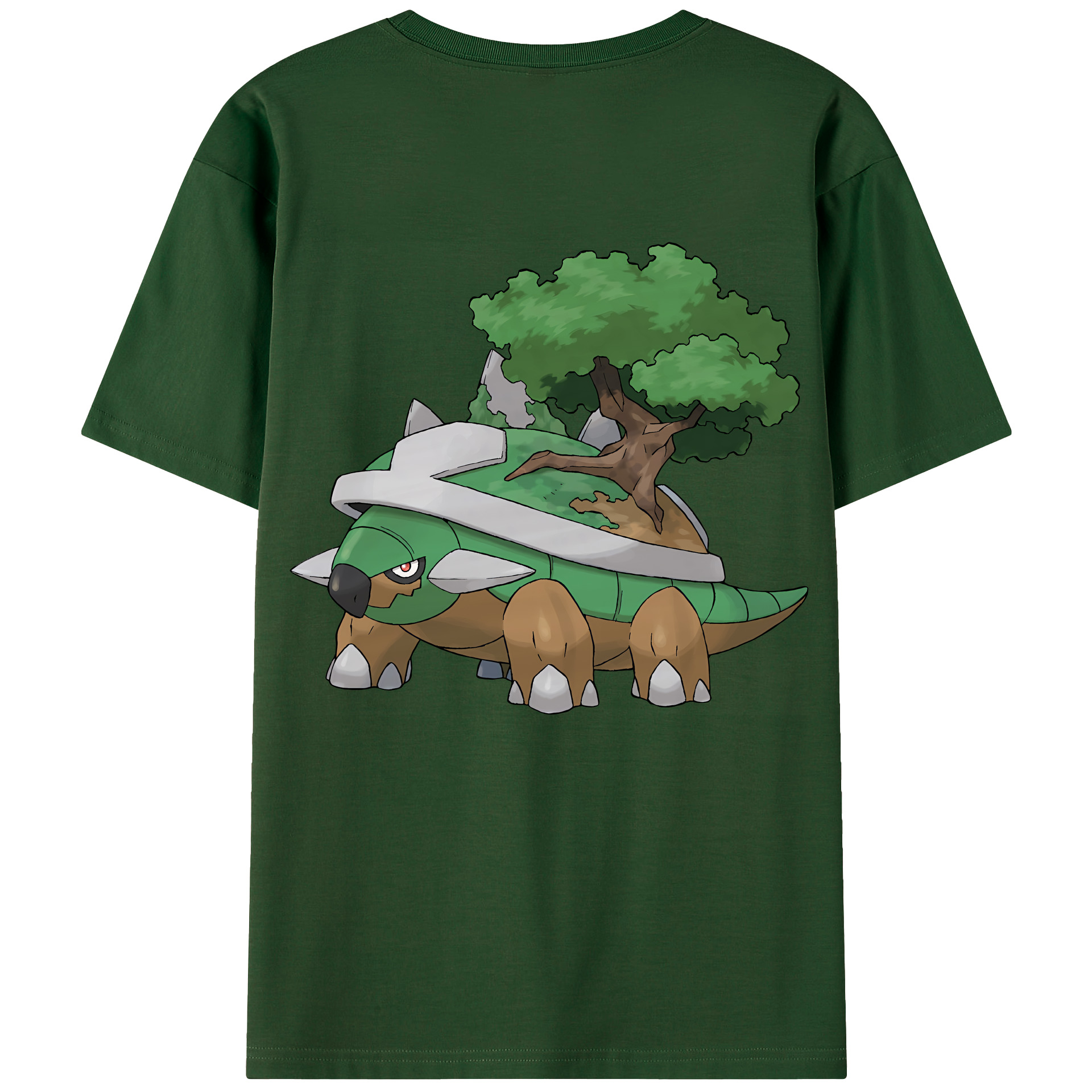 （画像用） ポケットモンスター Pokémon 綿100％半袖Tシャツ（背面プリント）